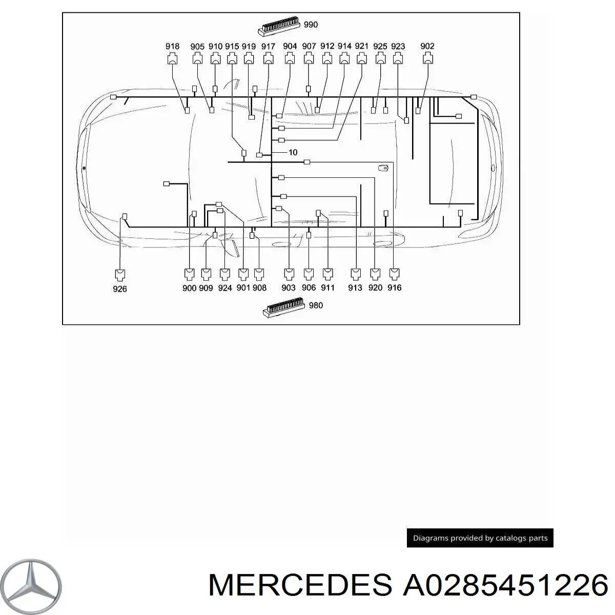  Mercedes A0285451226 precio, desde 5,96 EUR
