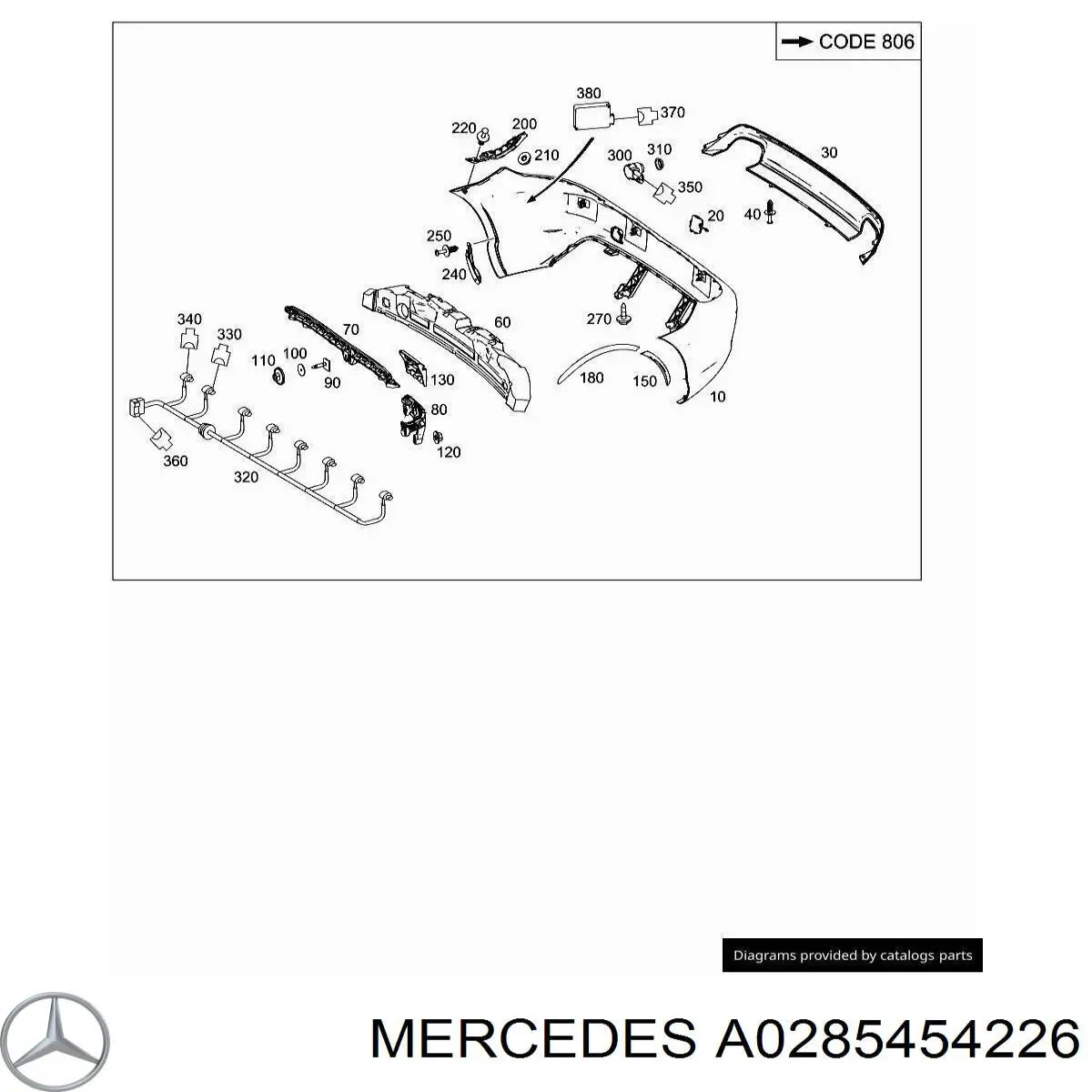  Mercedes A0285454226 precio, desde 14,43 EUR