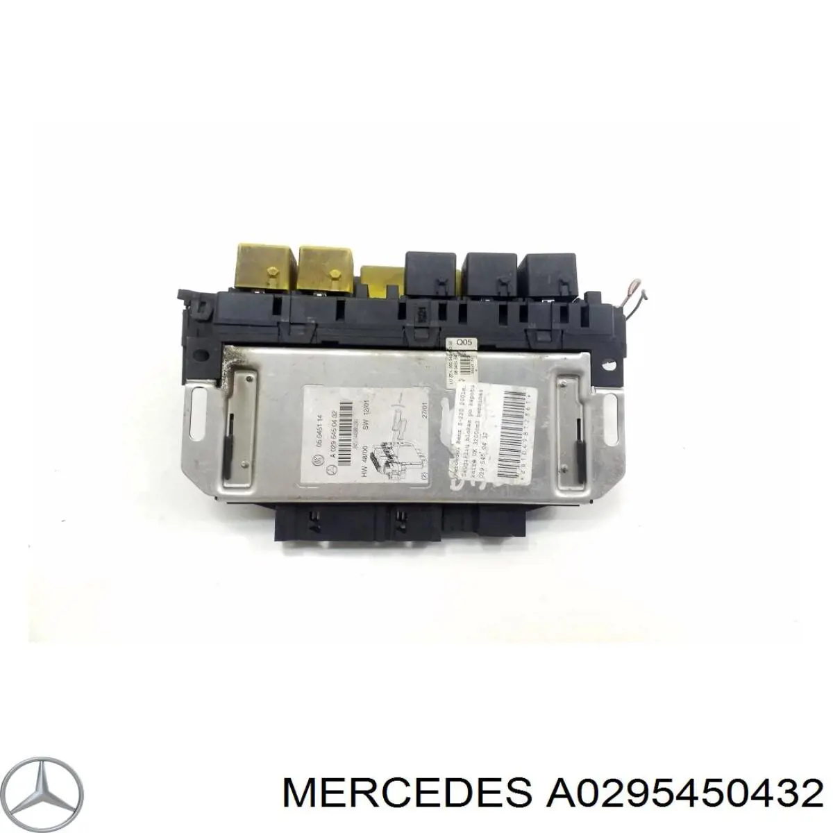 A0295450432 Mercedes Caja de relés y fusibles