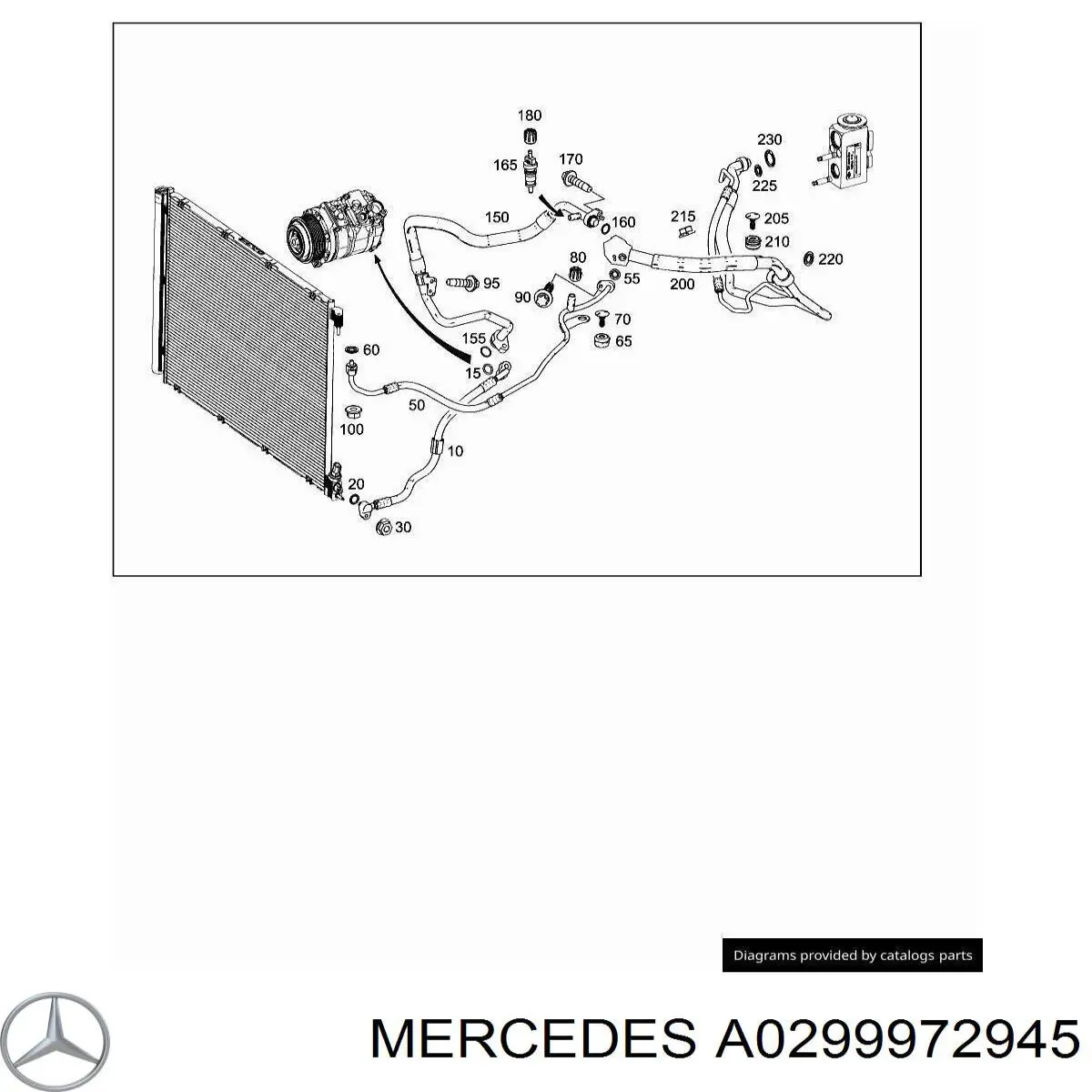  Mercedes A0299972945 precio, desde 12,15 EUR