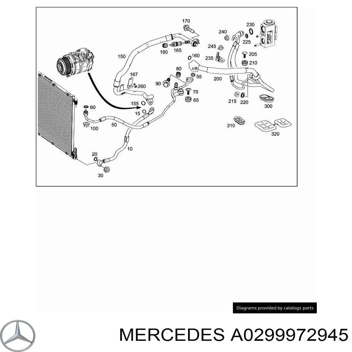 A0299972945 Mercedes