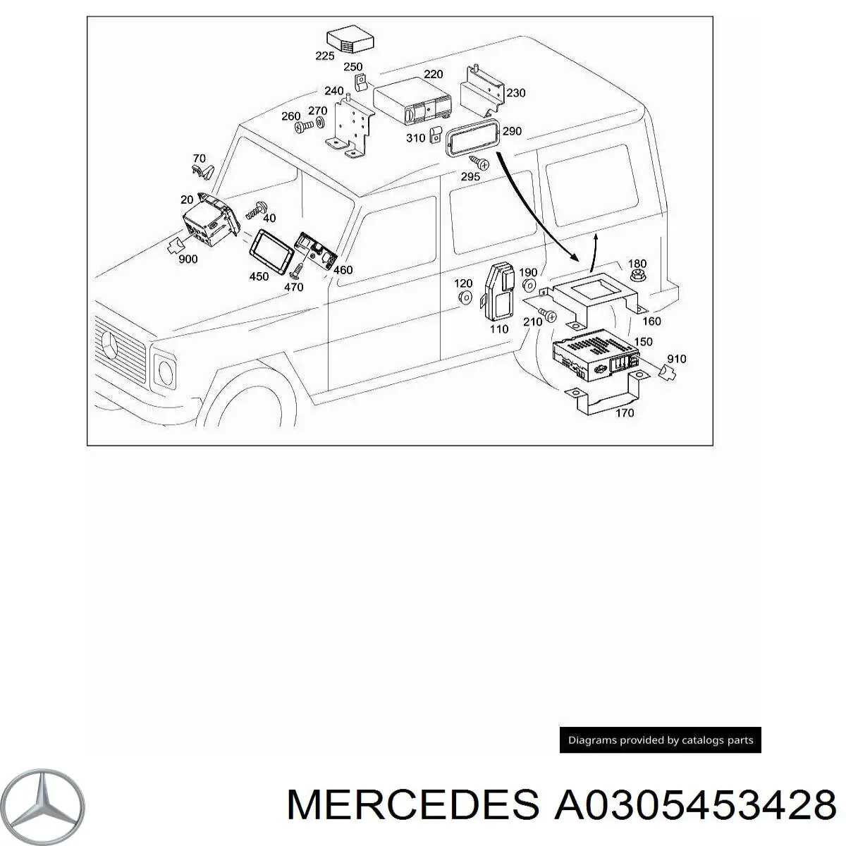  A0305453428 Mercedes