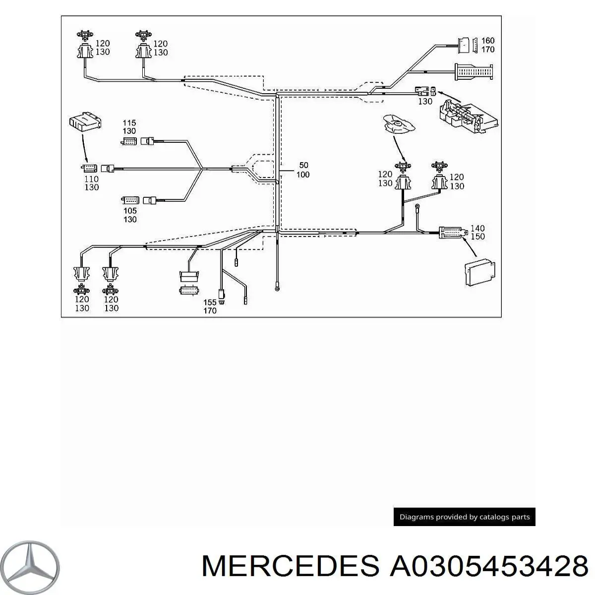  Mercedes A0305453428 precio, desde 5,63 EUR