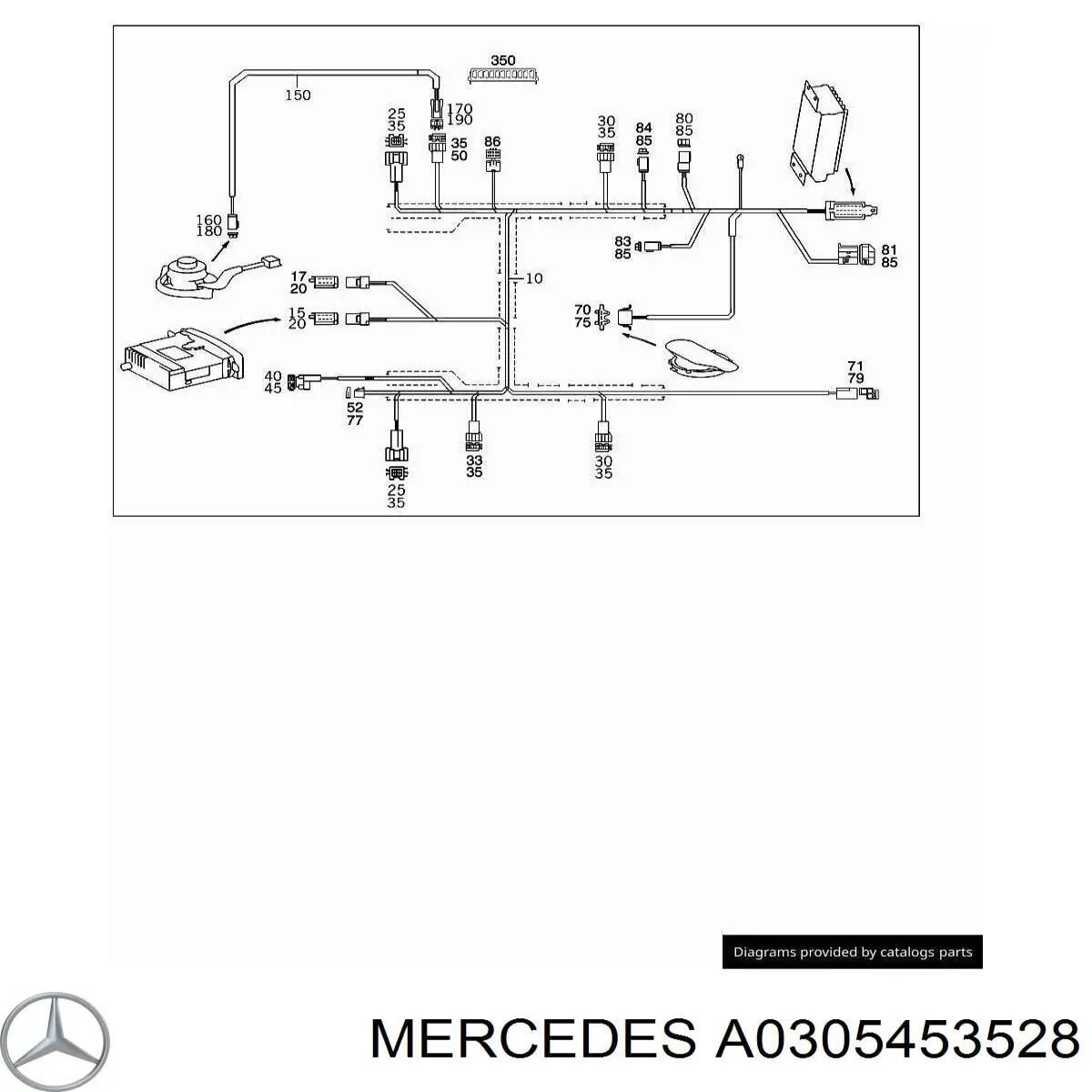 A0305453528 Mercedes 