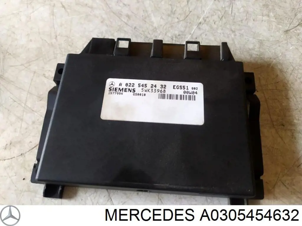 A0305454632 Mercedes Regulador de velocidad del ventilador de refrigeración (unidad de control)