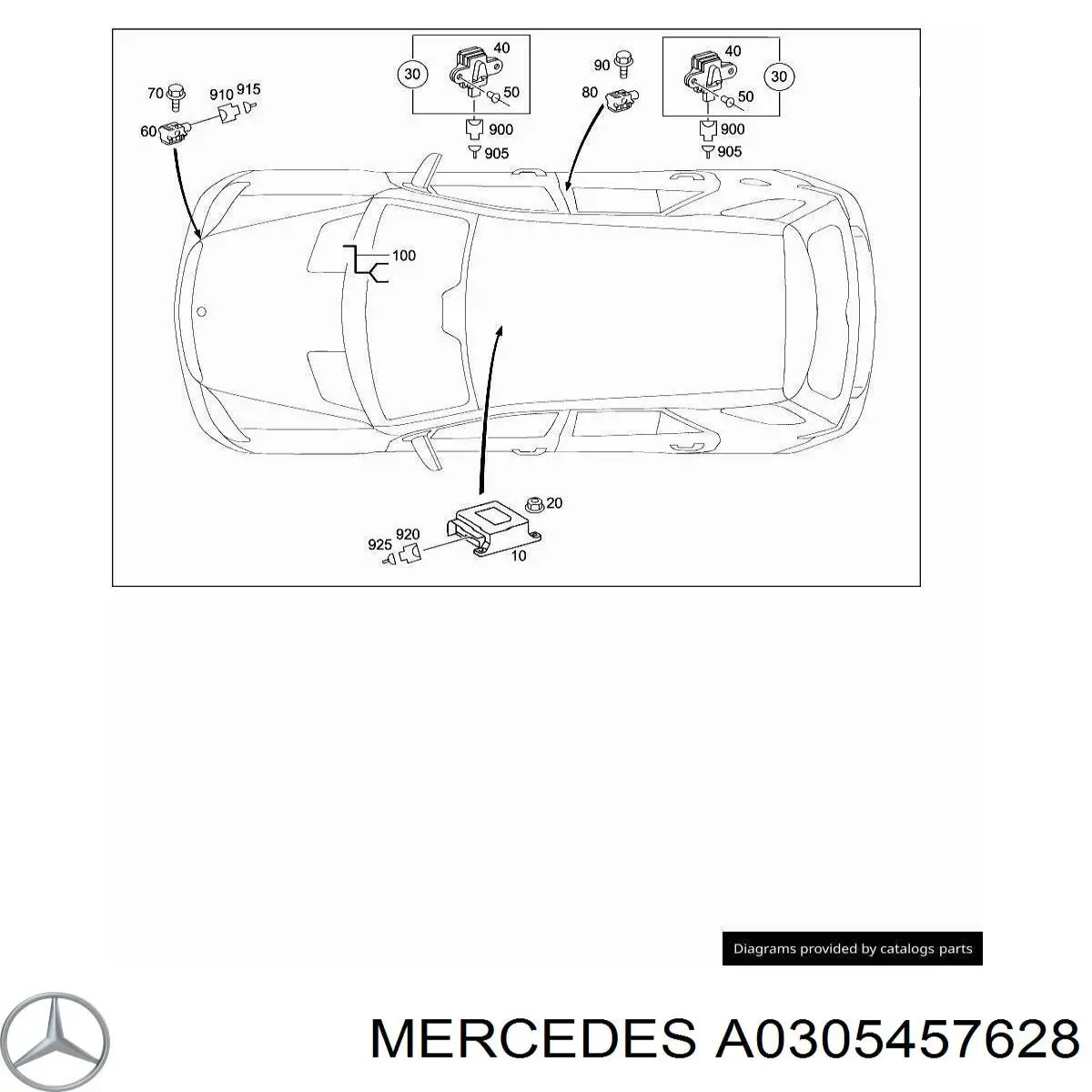 A0305457628 Mercedes