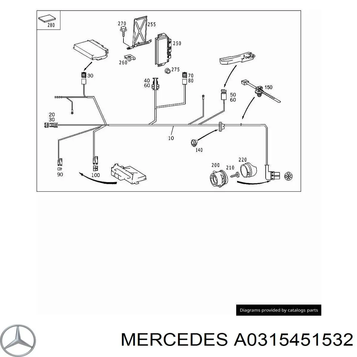 A0315451532 Mercedes