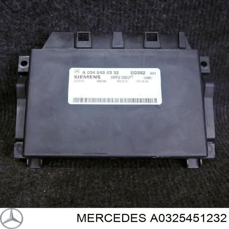 Módulo de control electrónico de la transmisión automática Mercedes 0325451232
