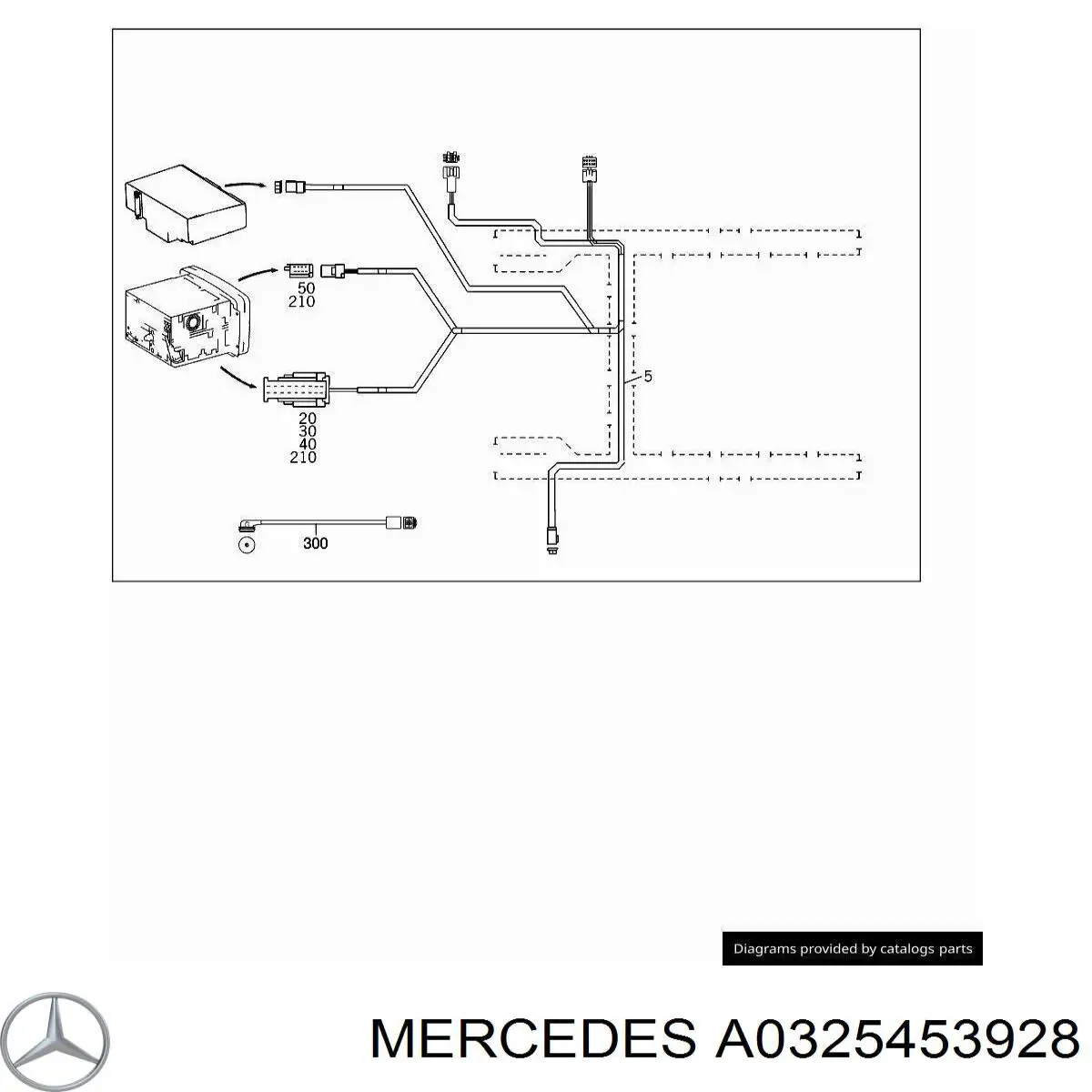 Terminal del cable Mercedes A0165454126