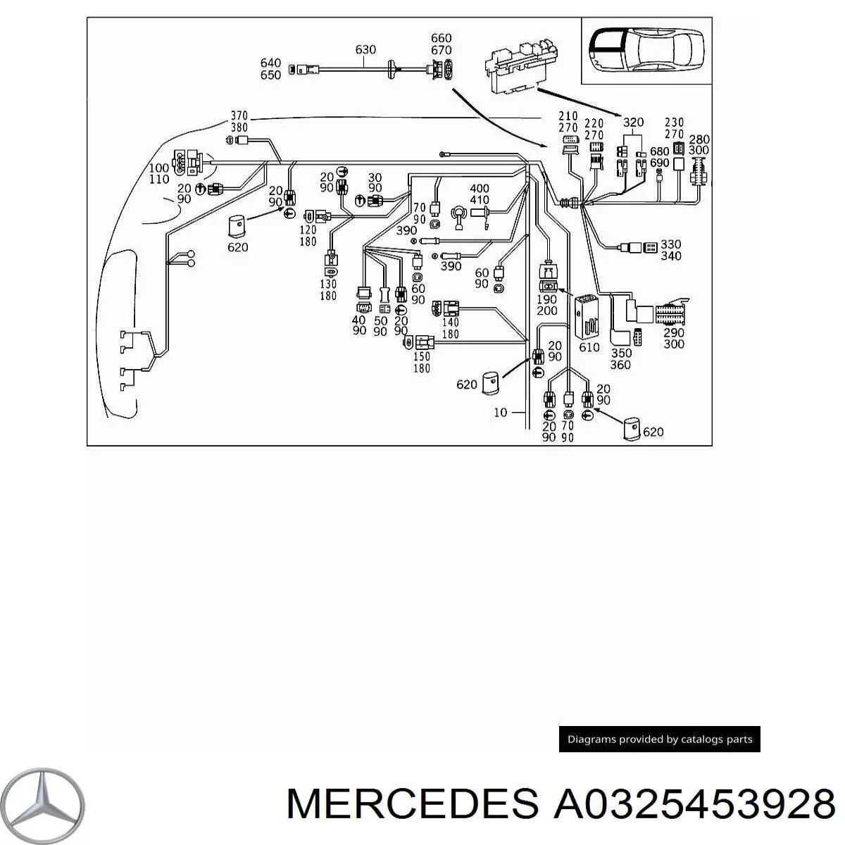 Comprar 0085455526 Mercedes Terminal del cable