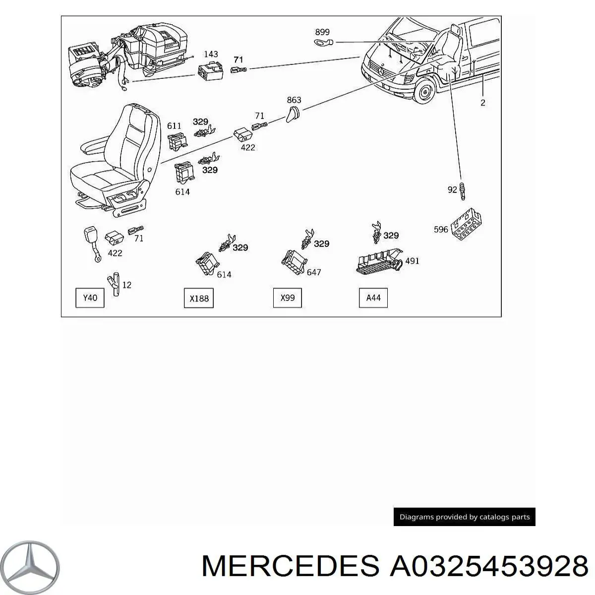 Comprar A0165454126 Mercedes Terminal del cable