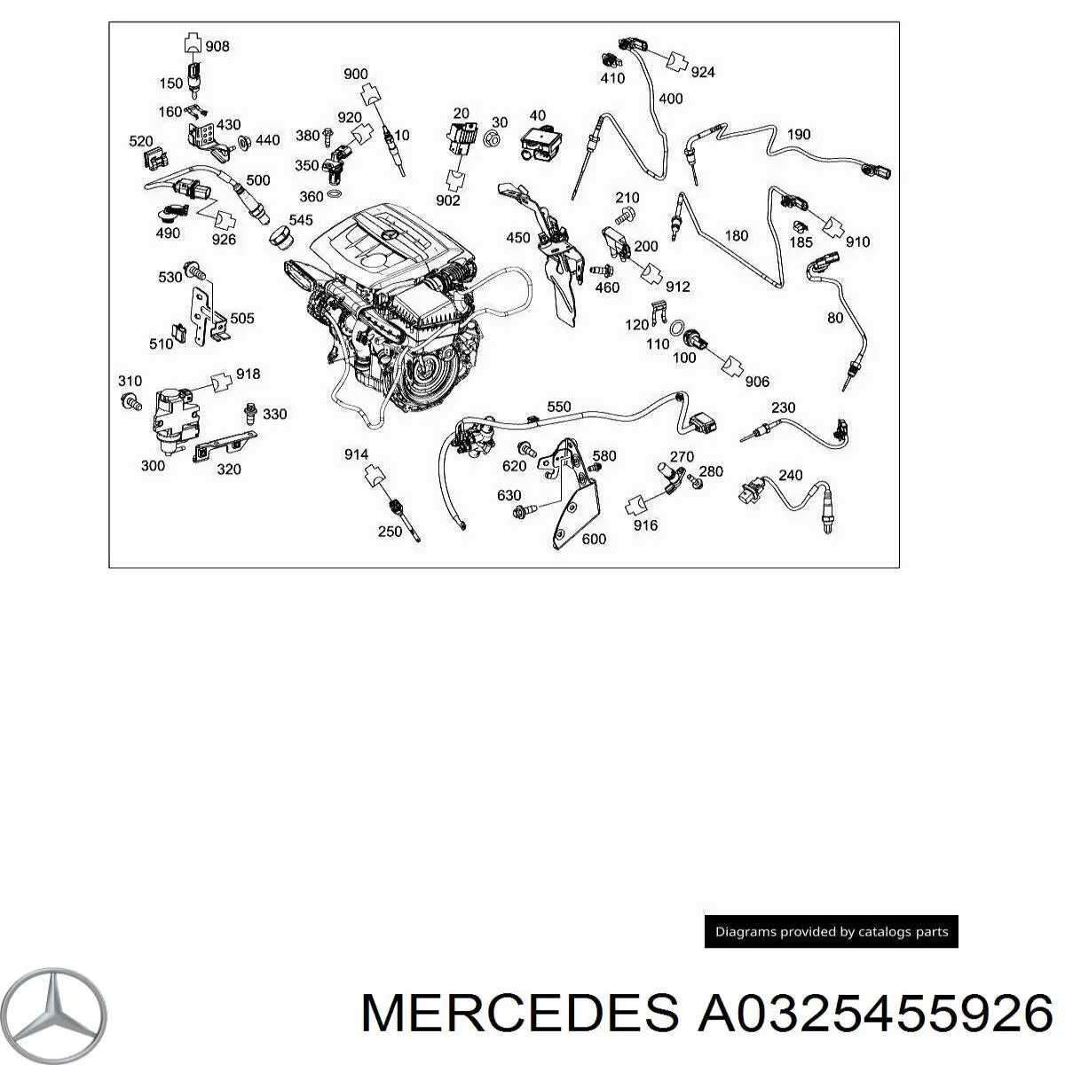  Mercedes A0325455926 precio, desde 9,74 EUR