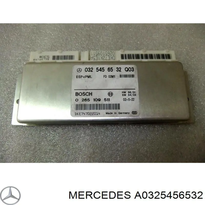 Comprar A0325456532 Mercedes Módulo de control de ESP