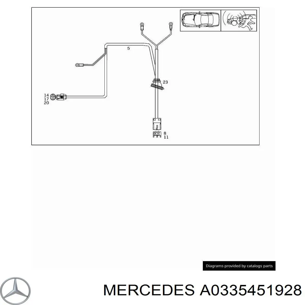  A0335451928 Mercedes