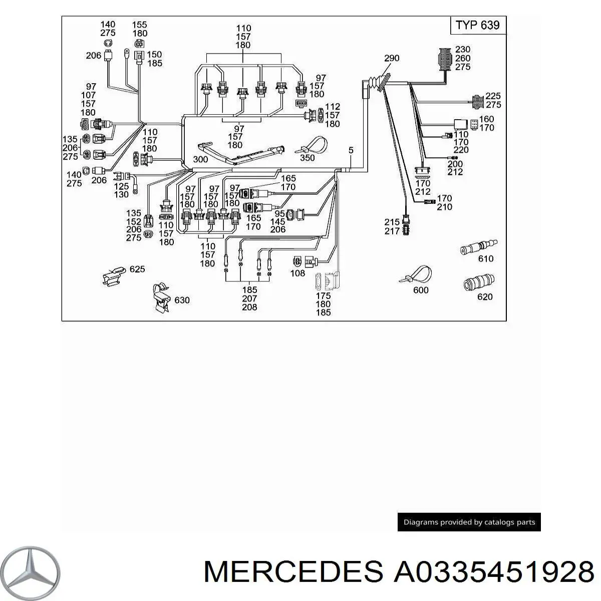  Mercedes A0335451928 precio, desde 3,34 EUR