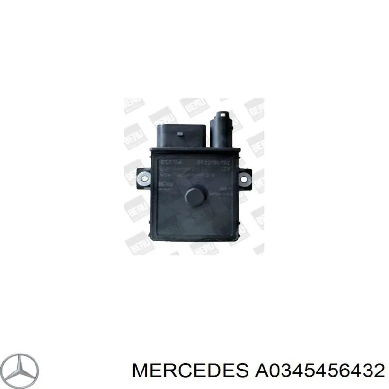Relé de bujía de precalentamiento Mercedes A0345456432 precio, desde 157,16 EUR