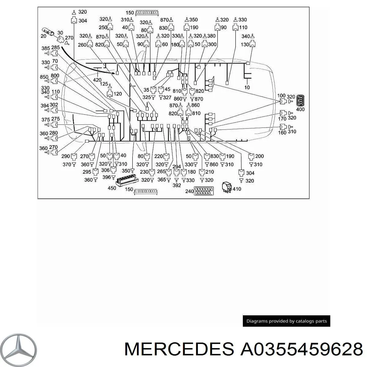 A0355459628 Mercedes 