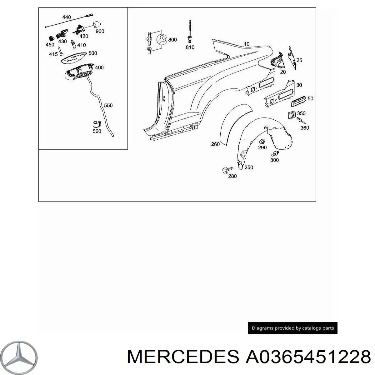  Mercedes A0365451228 precio, desde 9,41 EUR