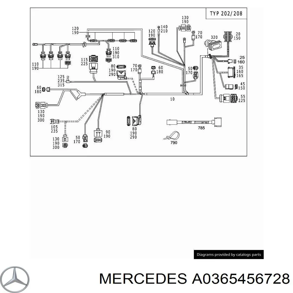 Comprar A0365456728 Mercedes 