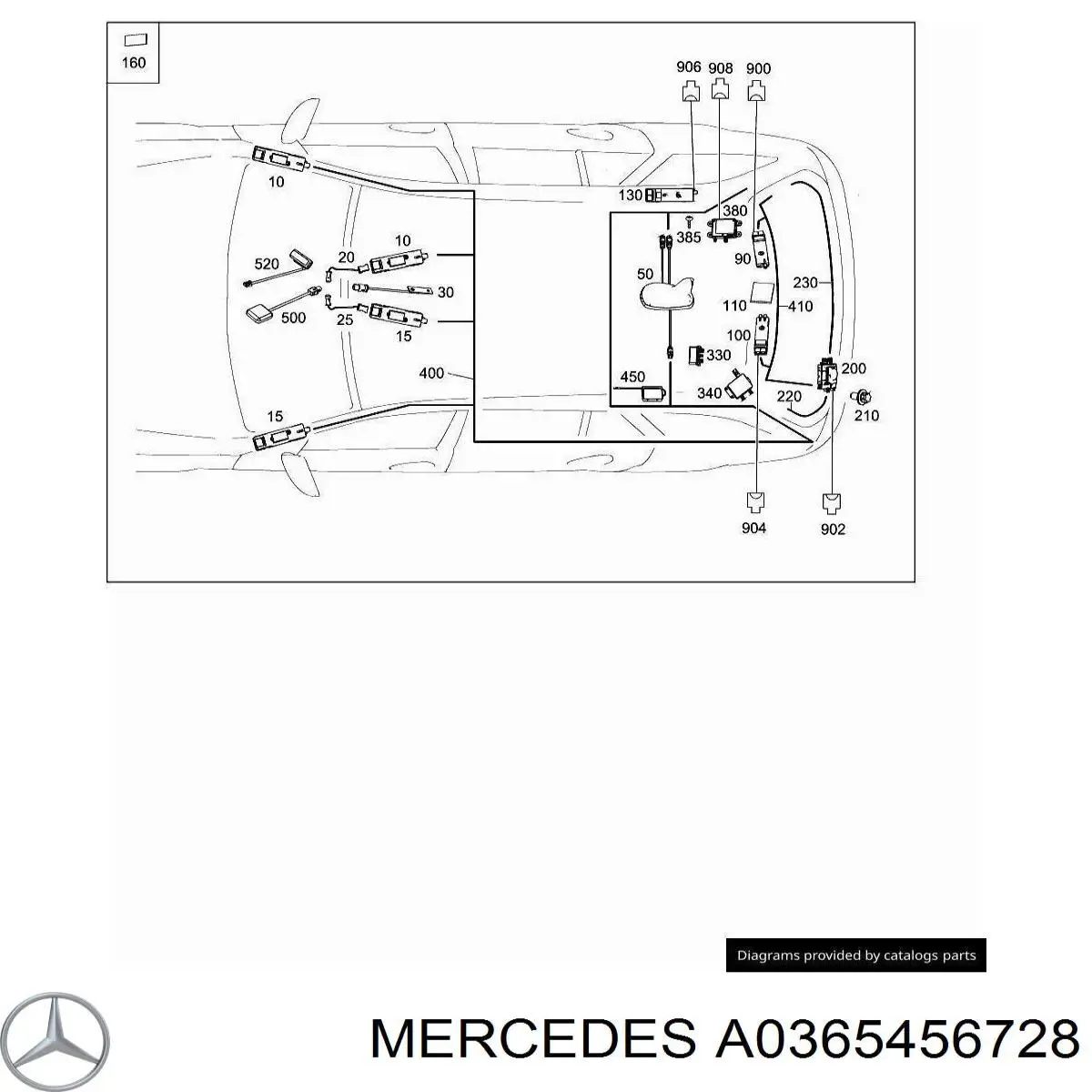  Mercedes A0365456728 precio, desde 6,02 EUR