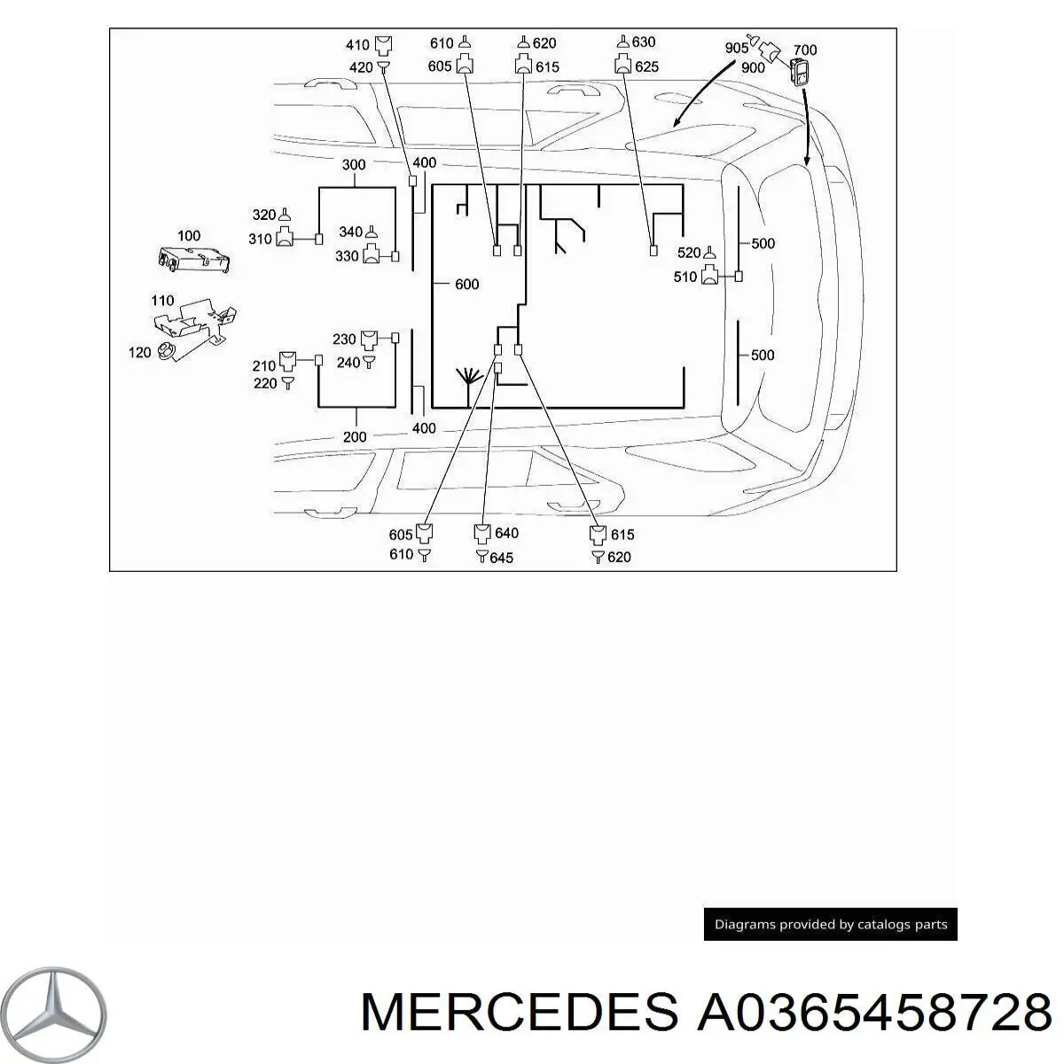  Mercedes A0365458728 precio, desde 13,82 EUR
