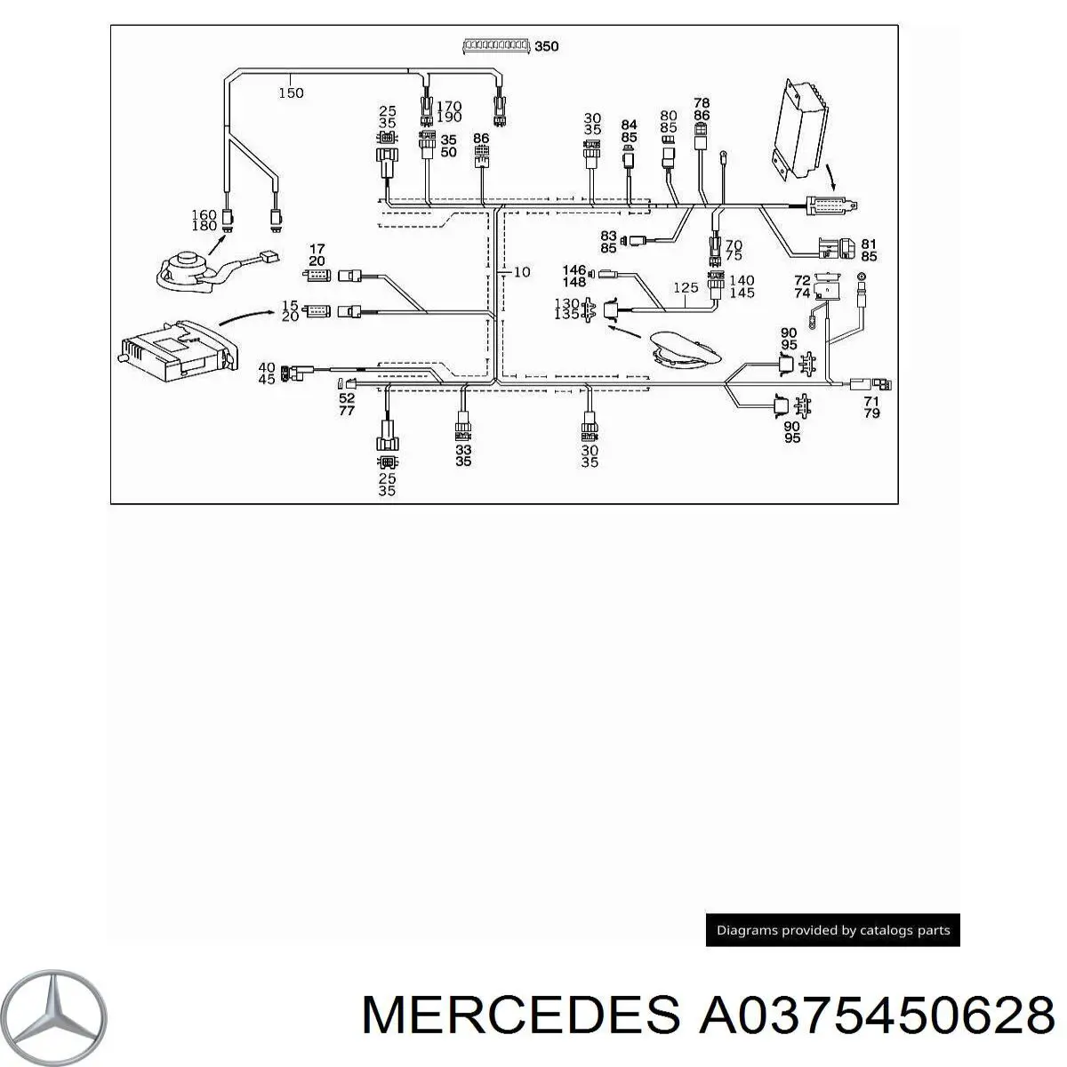 A0375450628 Mercedes 