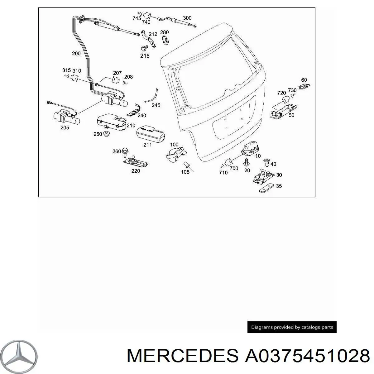  Mercedes A0375451028 precio, desde 7,50 EUR