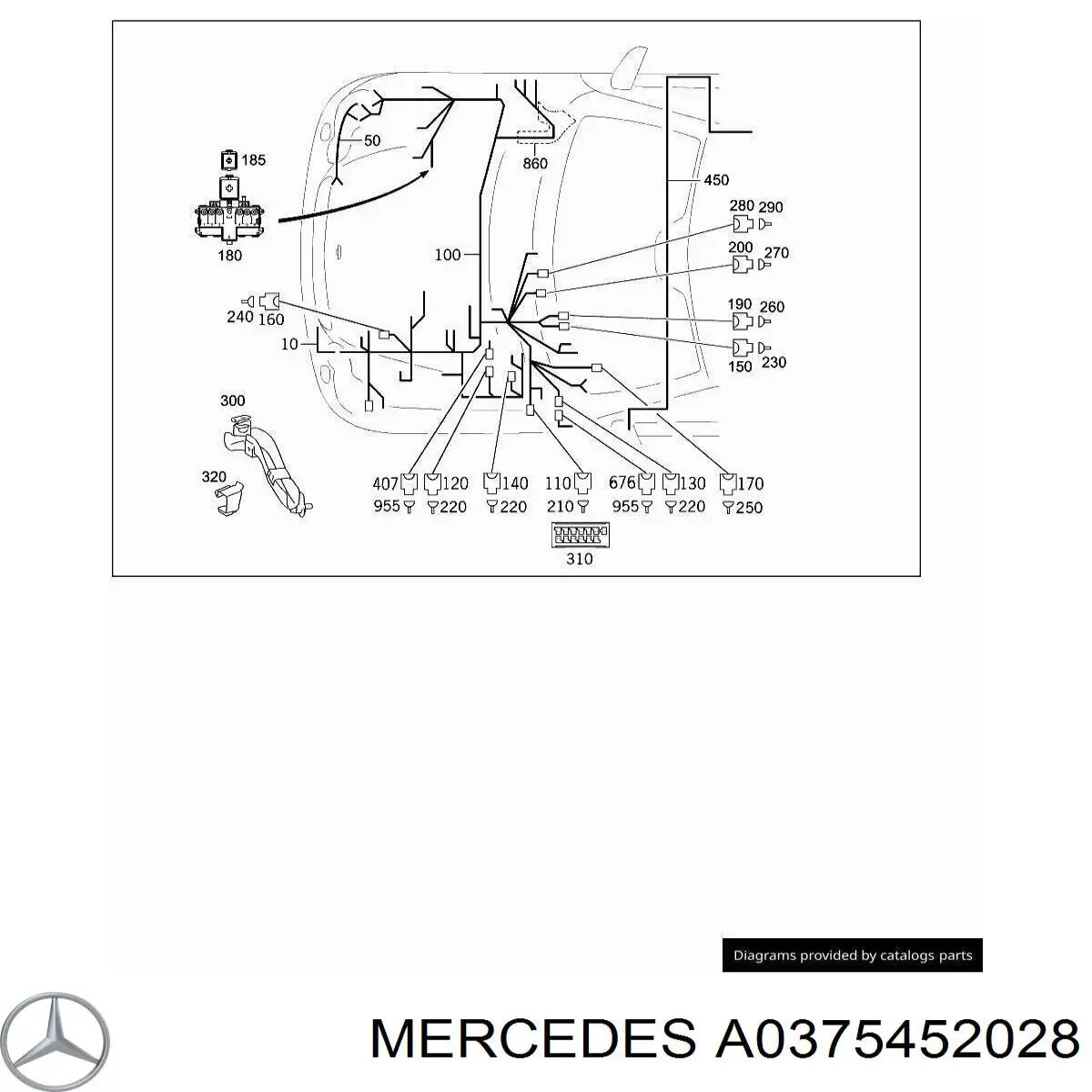  Mercedes A0375452028 precio, desde 10,53 EUR