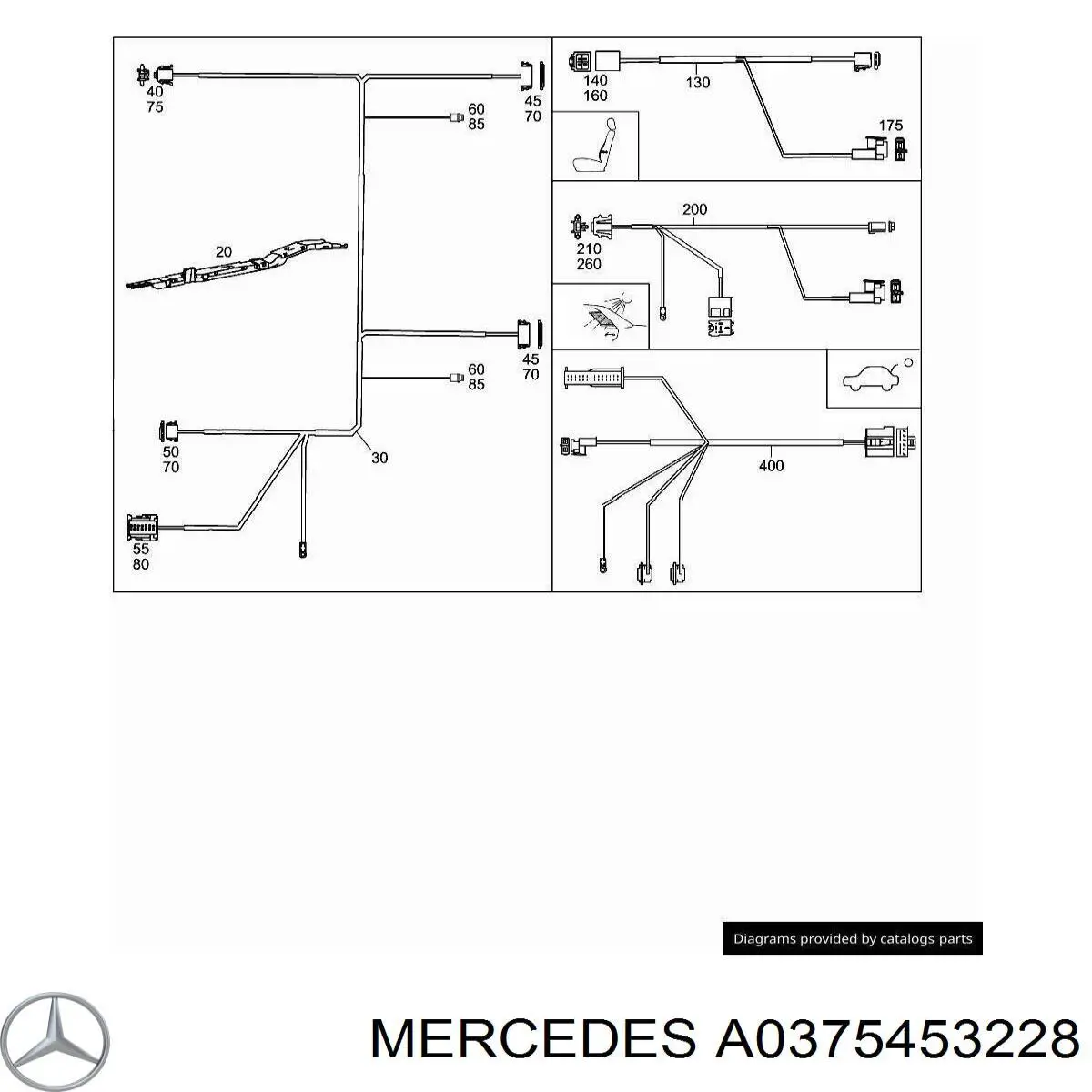  Mercedes A0375453228 precio, desde 8,74 EUR