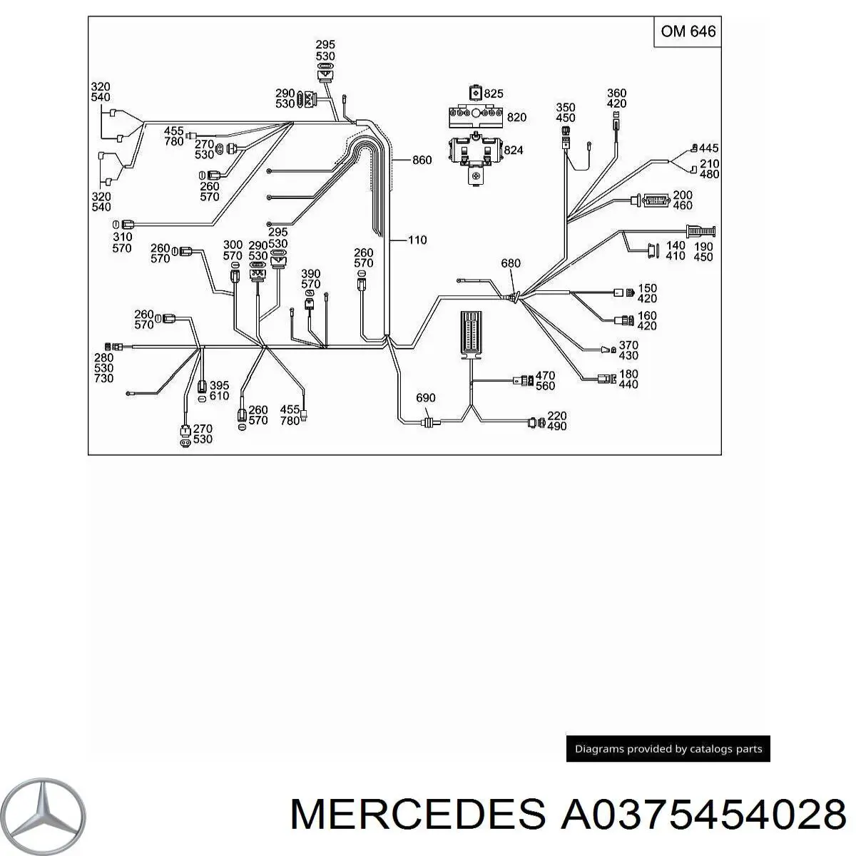  Mercedes A0375454028 precio, desde 8,79 EUR