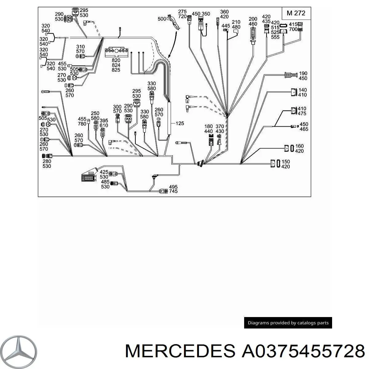  Mercedes A0375455728 precio, desde 13,98 EUR