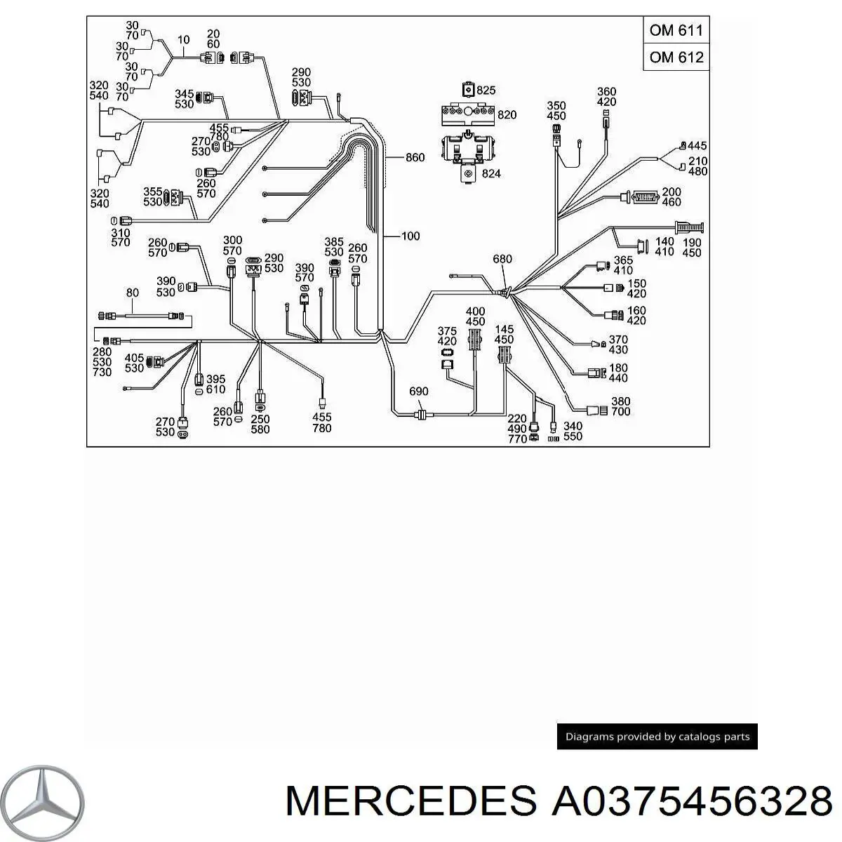  Mercedes A0375456328