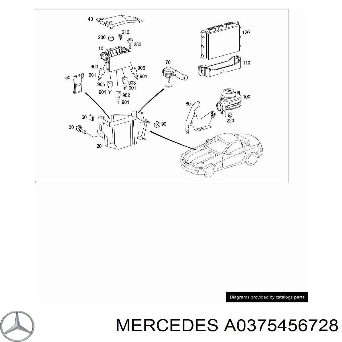 Comprar A0375456728 Mercedes 