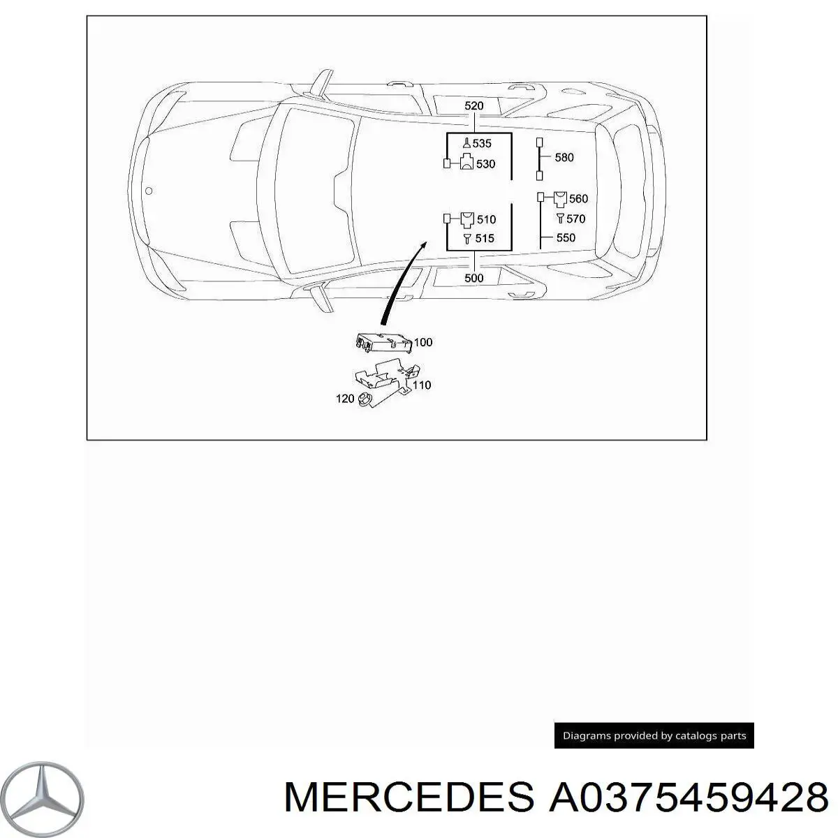 Comprar A0375459428 Mercedes 