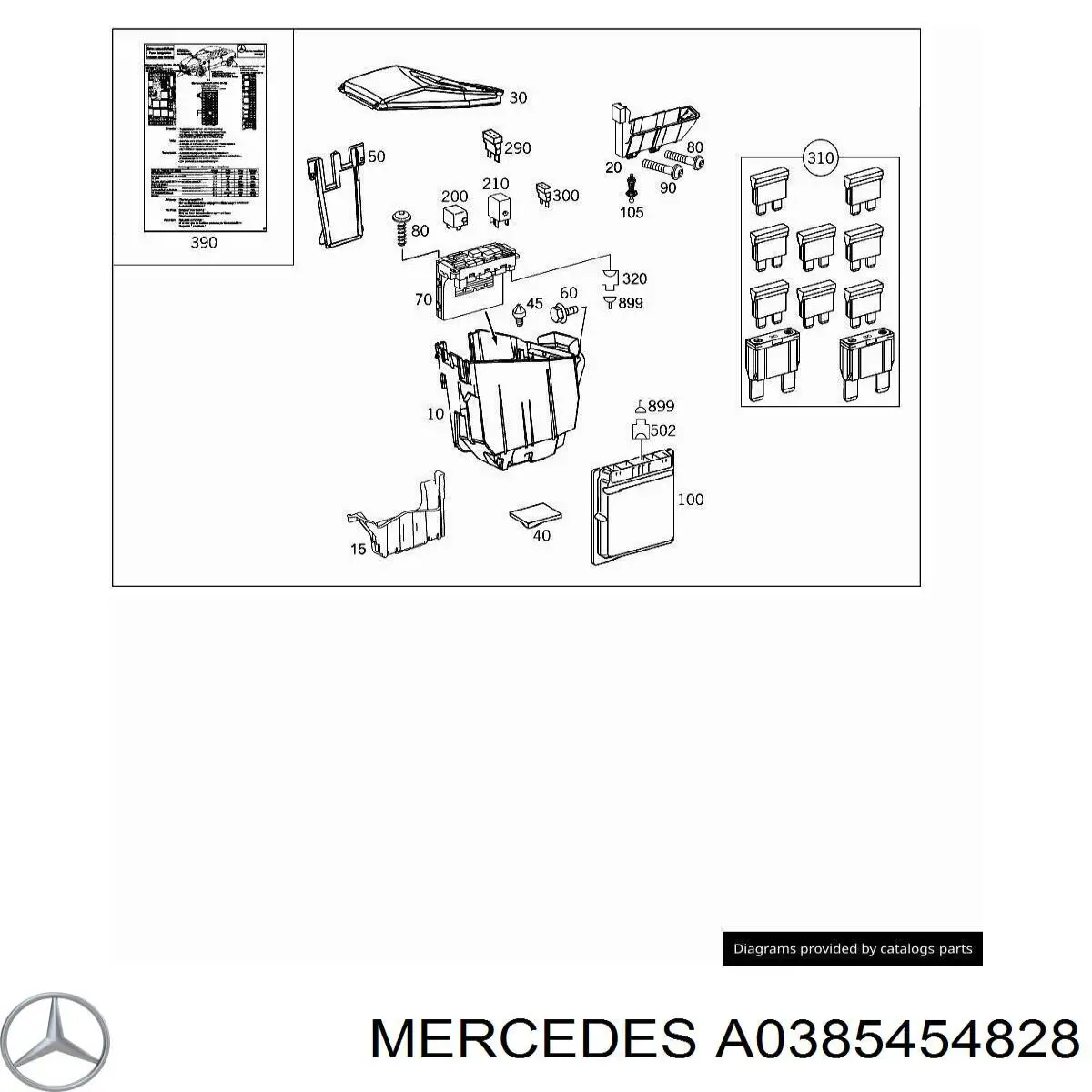 A0385454828 Mercedes 