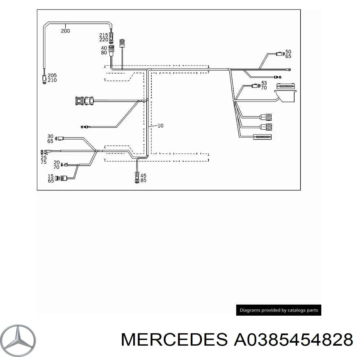  Mercedes A0385454828 precio, desde 13,01 EUR