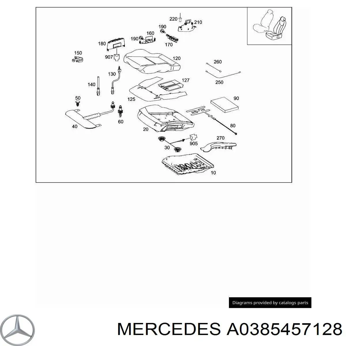 Comprar A0385457128 Mercedes 