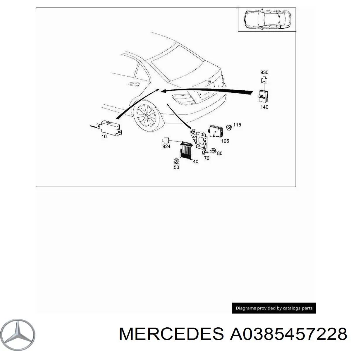 A0385457228 Mercedes