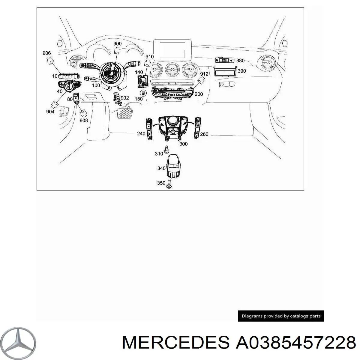  Mercedes A0385457228 precio, desde 13,46 EUR