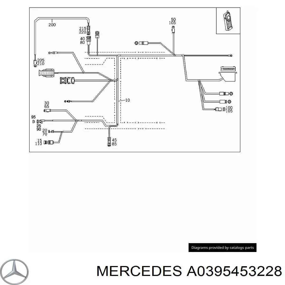  Mercedes A0395453228 precio, desde 8,83 EUR