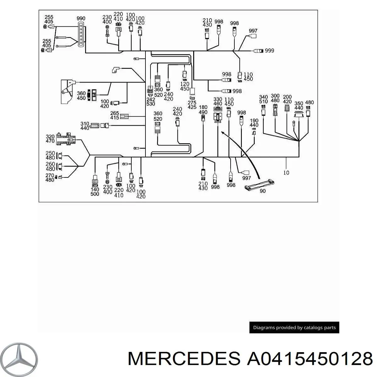 A0415450128 Mercedes