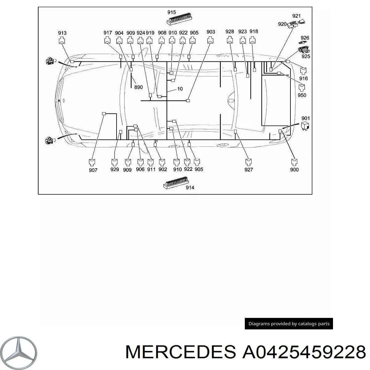  Mercedes A0425459228 precio, desde 7,20 EUR