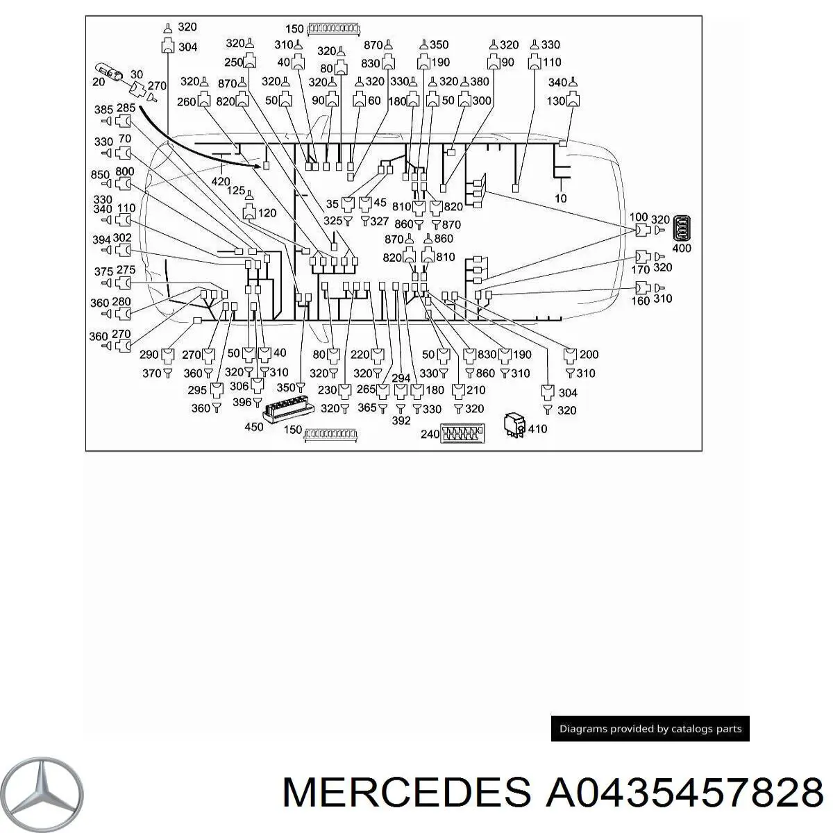  Mercedes A0435457828 precio, desde 6,47 EUR