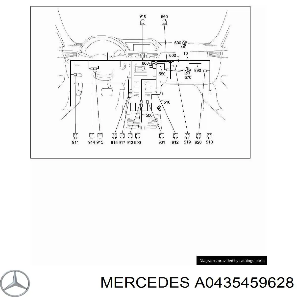  Mercedes A0435459628 precio, desde 6,50 EUR