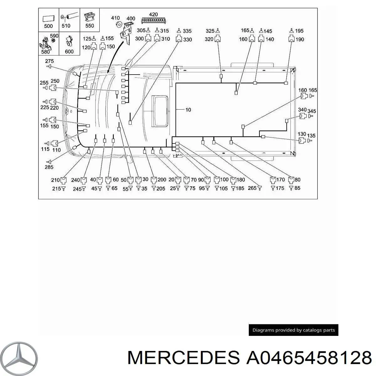  Mercedes A0465458128 precio, desde 15,27 EUR