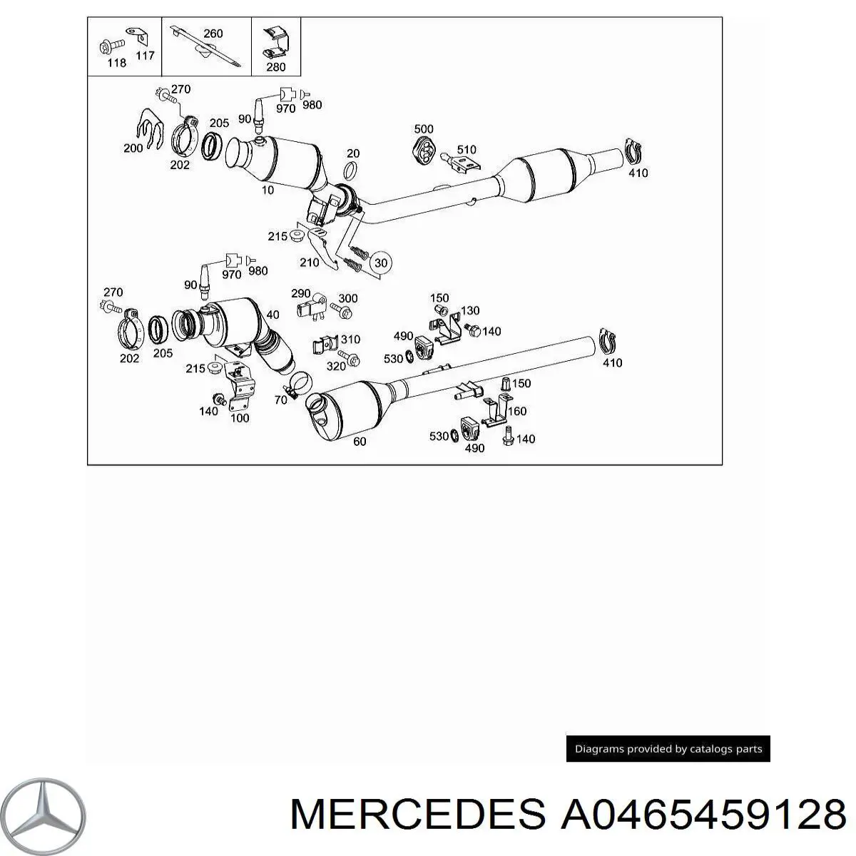  Mercedes A0465459128 precio, desde 14,37 EUR