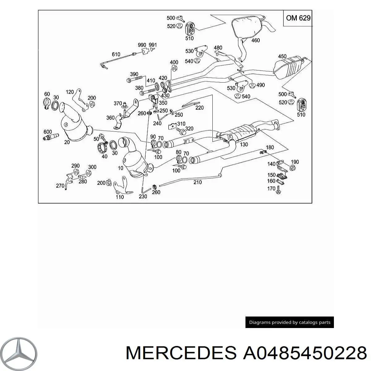 A0485450228 Mercedes