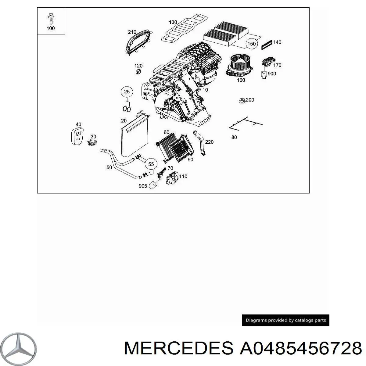  Mercedes A0485456728 precio, desde 6,26 EUR