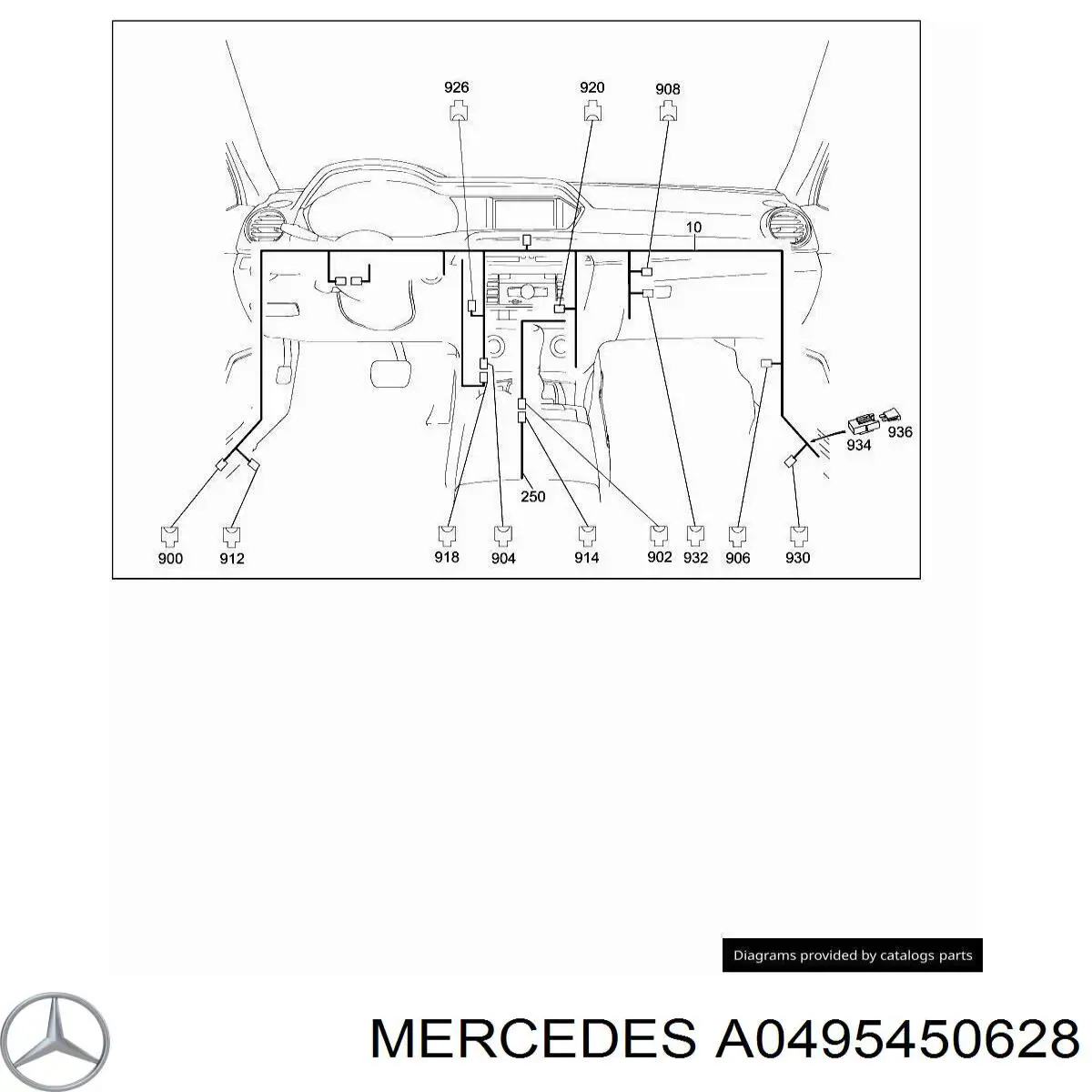 A0495450628 Mercedes 