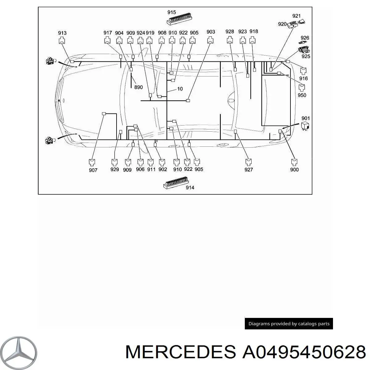 A0495450628 Mercedes